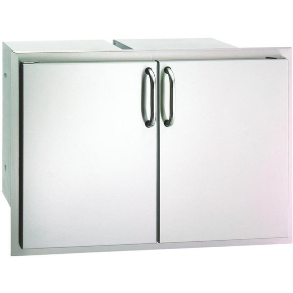 Hogan Supplies Fire Magic Stainless Steel Double Access Doors with Outside Mounting HO2541359